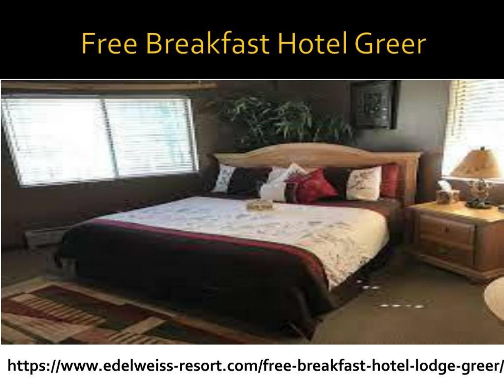 Edelweiss Resort Greer Eksteriør billede